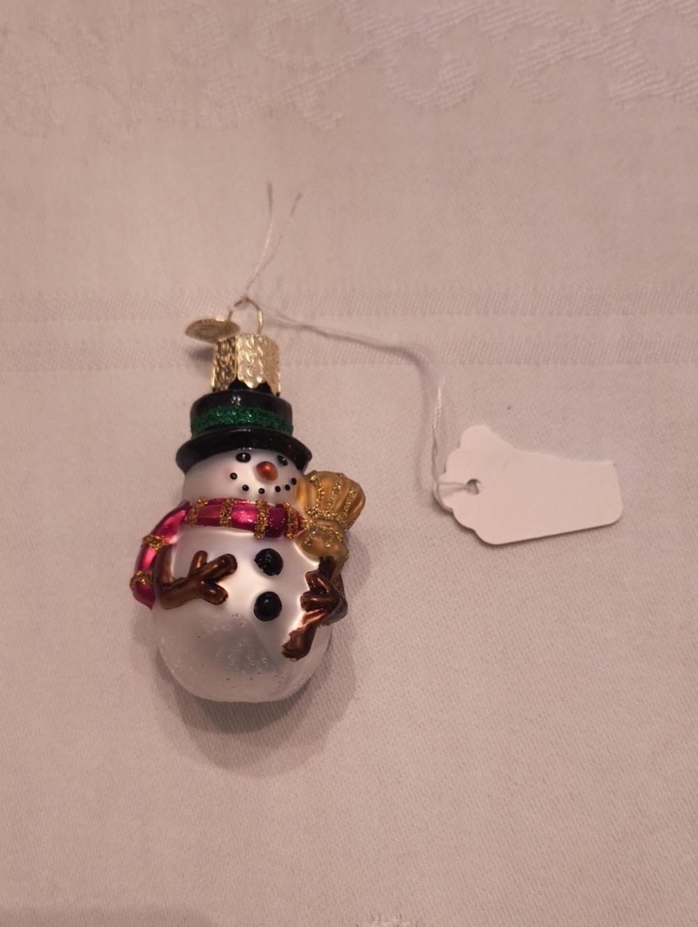 Old World Christmas Snowman Ornament - Picture 9 of 11